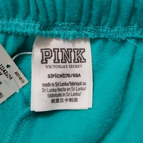Victoria's Secret PINK Classic Joggers, Size S, Teal - Picture 9 of 10